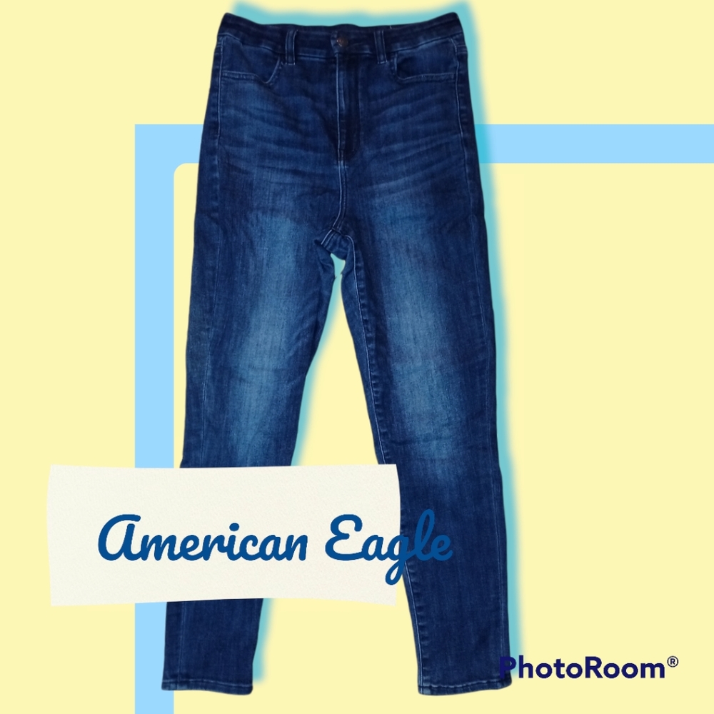 American Eagle  "curvy highest waist